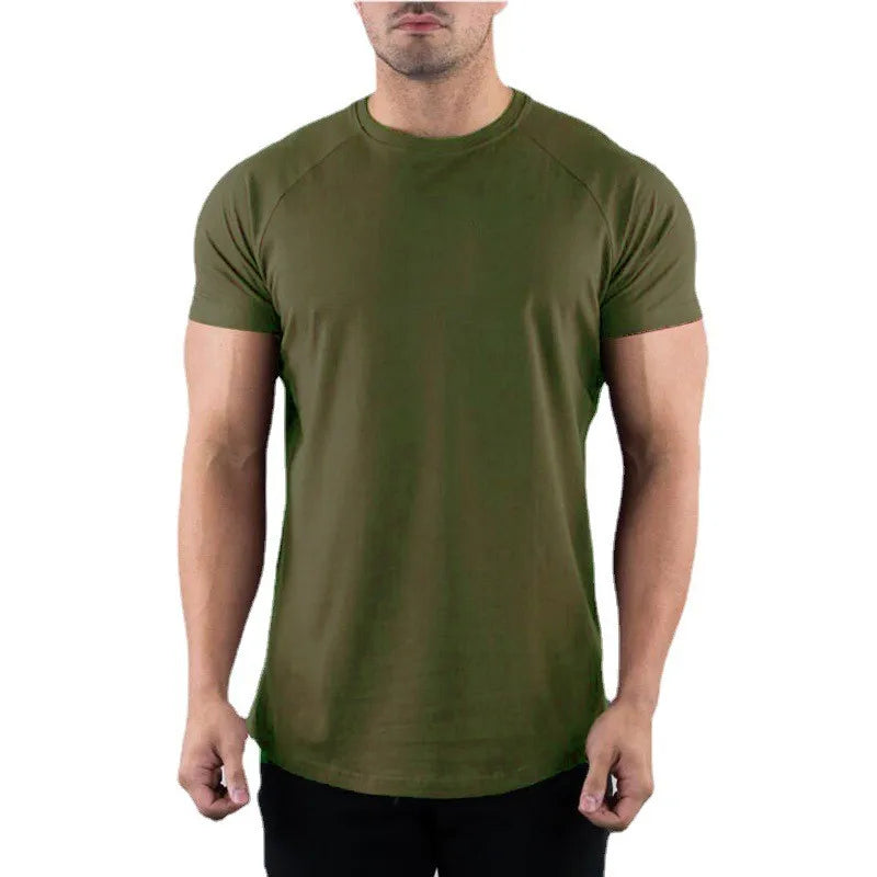 Camiseta Fitness Masculina Slim Fit para Academia