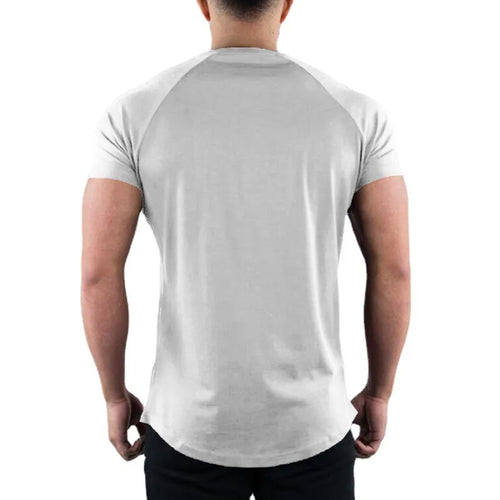 Camiseta Fitness Masculina Slim Fit para Academia