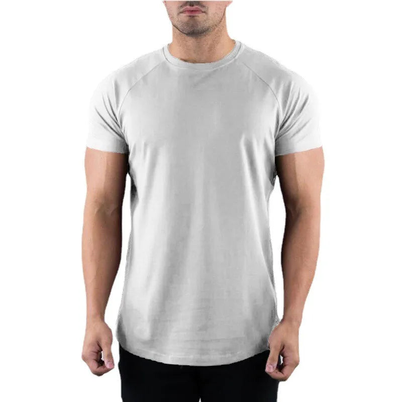 Camiseta Fitness Masculina Slim Fit para Academia