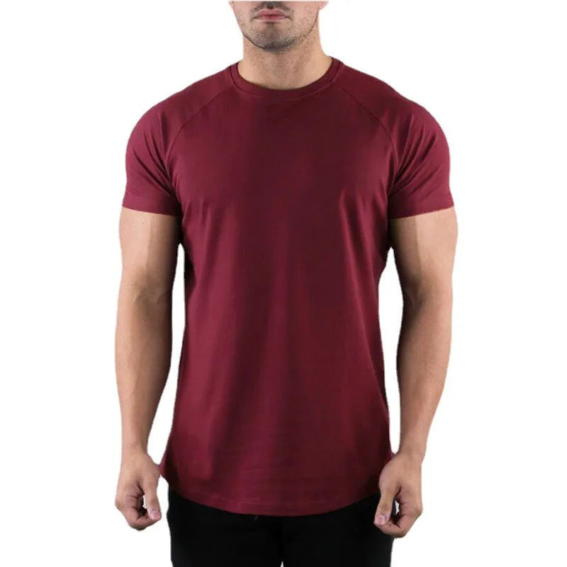 Camiseta Fitness Masculina Slim Fit para Academia