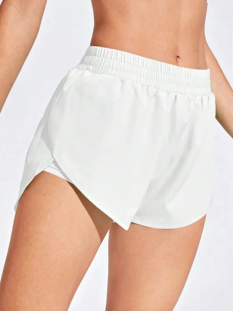 Short Fitness Feminino Elástico para Yoga e Corrida