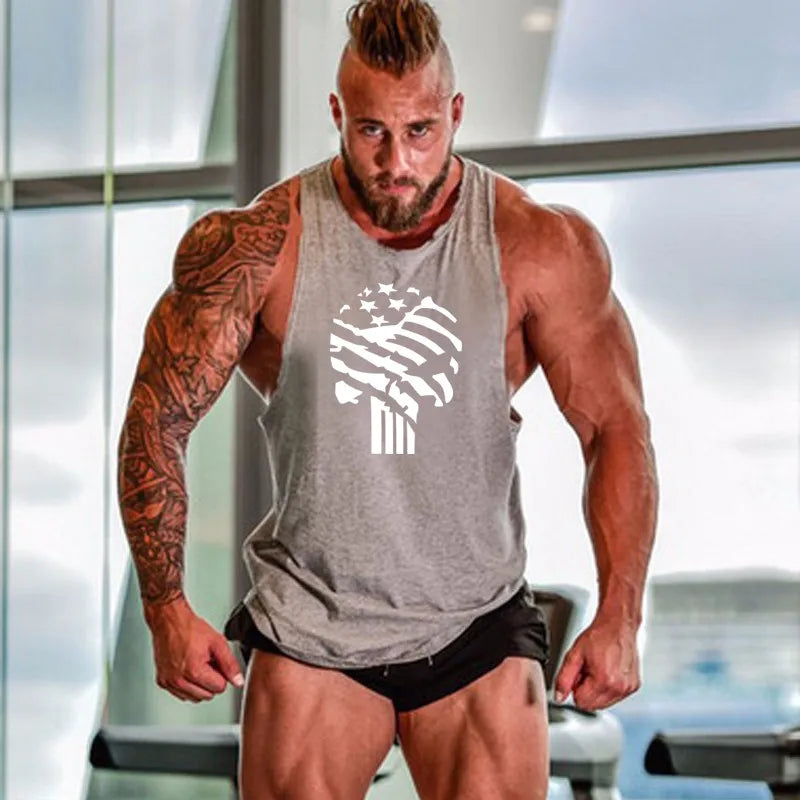 Camiseta Regata Stringer Masculina para Musculação