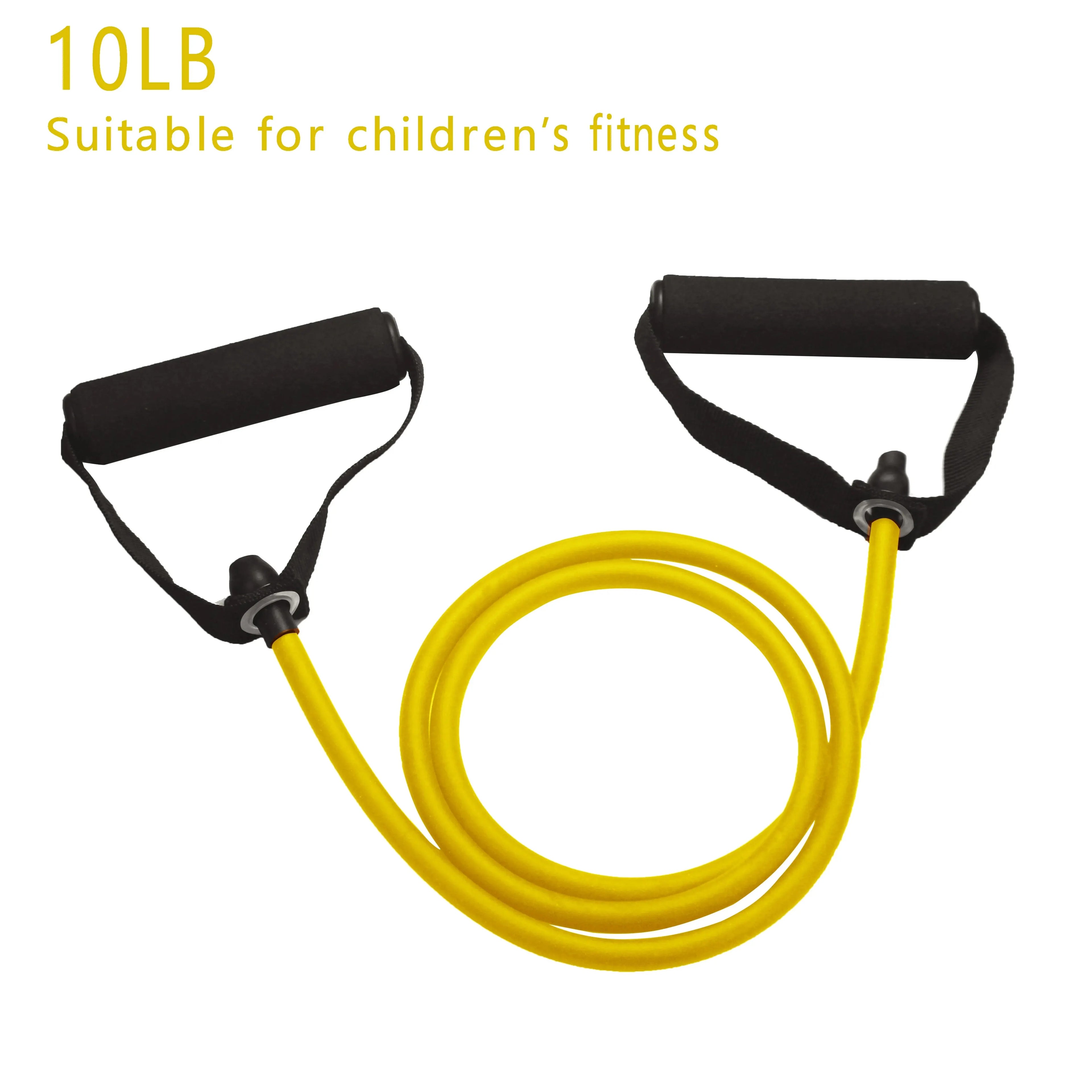 Kit Elásticos de Resistência com Alças para Treino