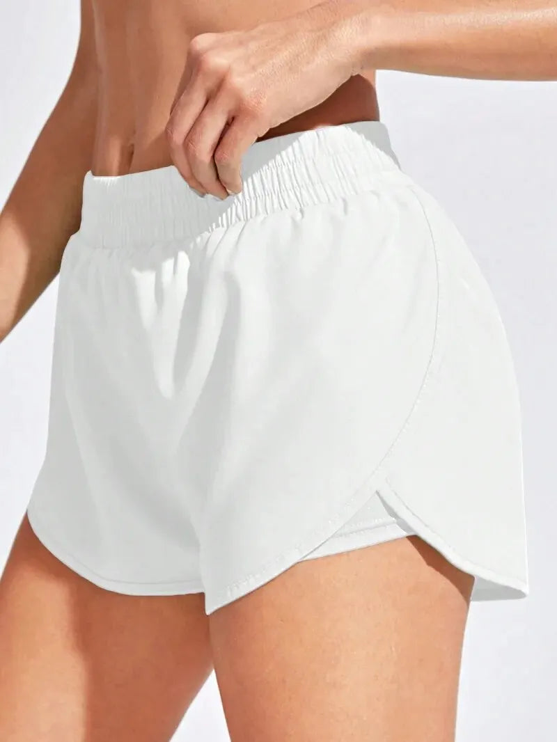 Short Fitness Feminino Elástico para Yoga e Corrida