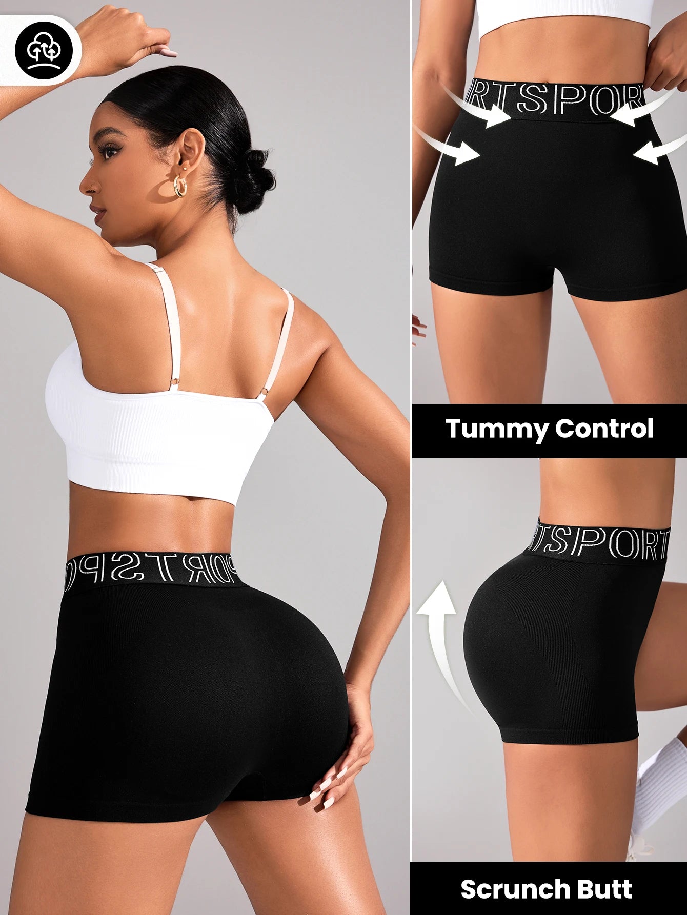 Short Fitness Feminino para Yoga e Academia