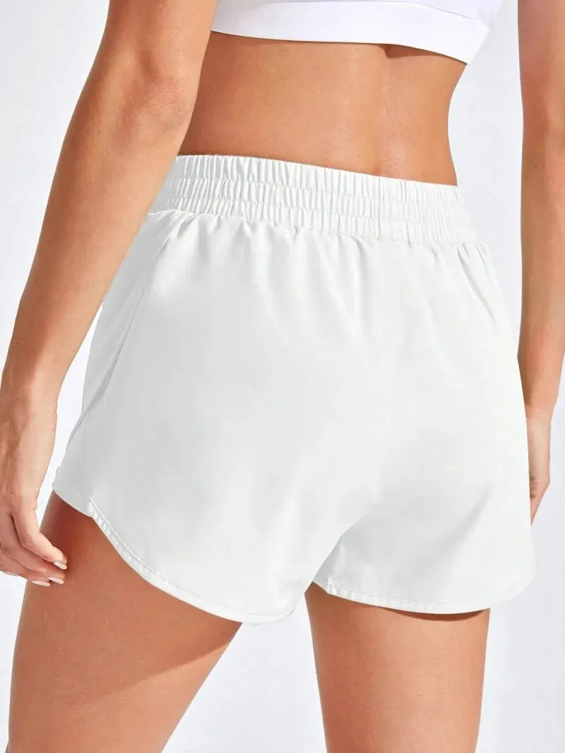 Short Fitness Feminino Elástico para Yoga e Corrida
