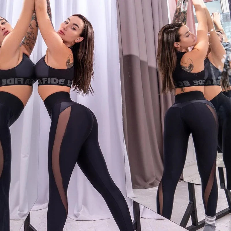 Legging Fitness Feminina Sem Costura Push Up