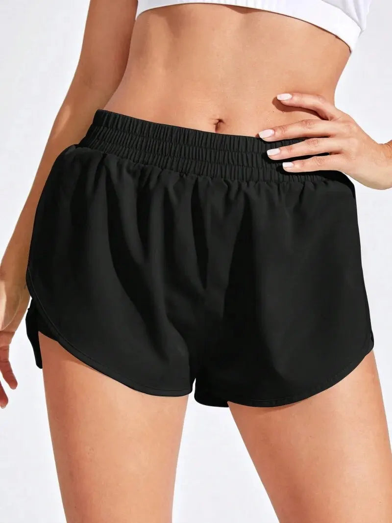 Short Fitness Feminino Elástico para Yoga e Corrida