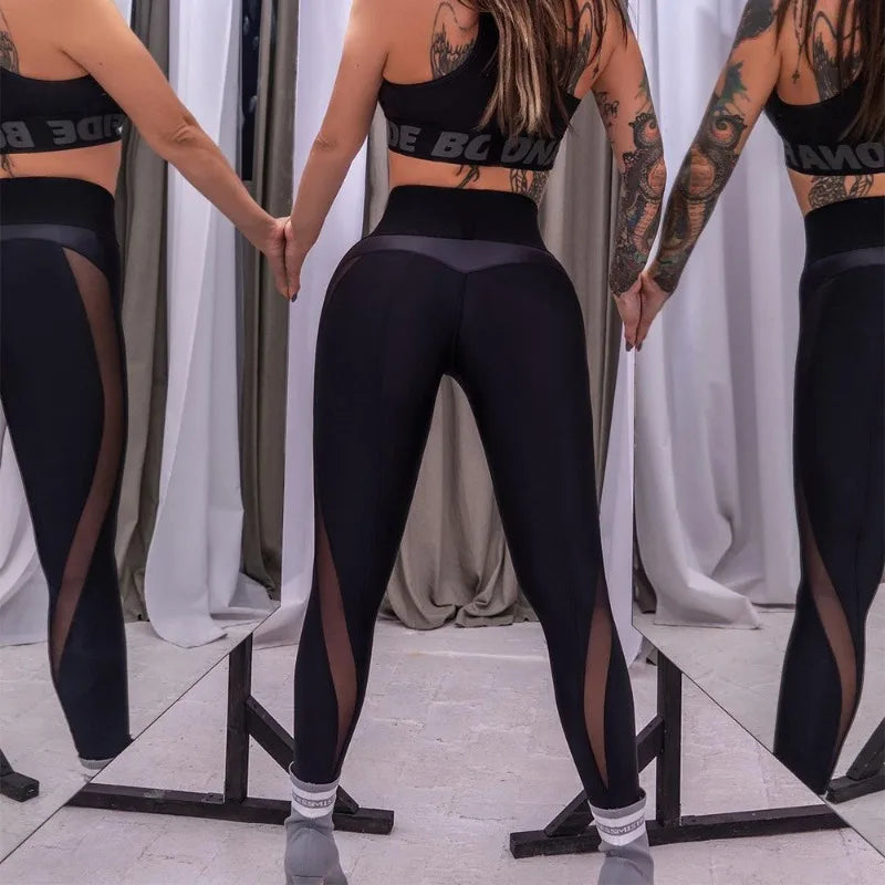 Legging Fitness Feminina Sem Costura Push Up